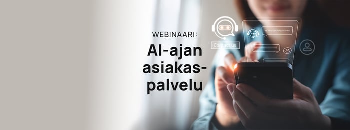 Kiihdytä liiketoimintaa tekoälyohjatulla asiakaspalvelulla