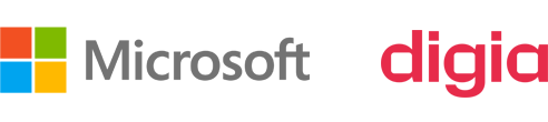 Microsoft-ja-Digia-logot