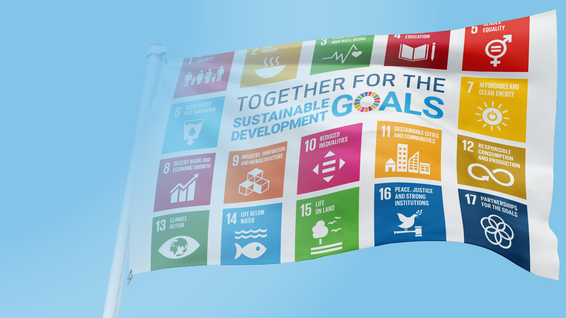 SDG Flag Day - Digia liputtaa YK:n kestävän kehityksen tavoitteiden puolesta